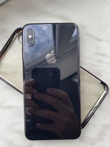 balaca telefonlar qiymeti: IPhone Xs Max, 512 GB, Space Gray, Zəmanət, Simsiz şarj, Face ID