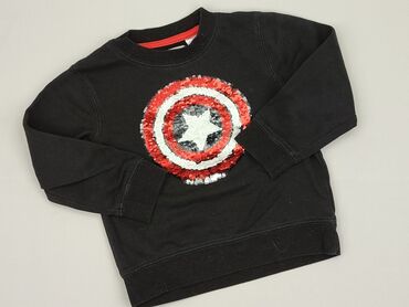 Sweatshirt, H&M, 3-4 years, 98-104 cm, condition - Perfect