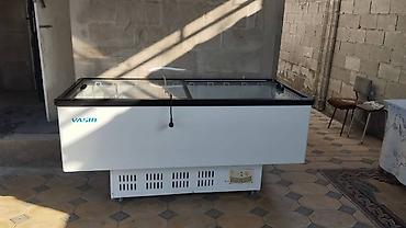 Морозильные шкафы, лари: Морозильный бонет/ларь VASIN с раздвижными стеклянными крышками. - — 1