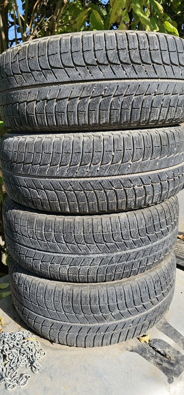 2 диска: Шины 205 / 55 / R 16, Зима, Б/у, Комплект, Легковые, Michelin