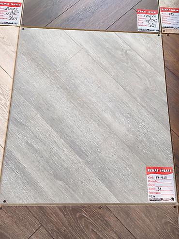 Laminate döşəmə paneli – RENAT İNŞAAT - Model: FP-458 (etiketdə