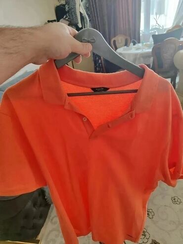 cins pencekler 2022: Polo köynək, Massimo Dutti, XL (EU 42), rəng - Narıncı