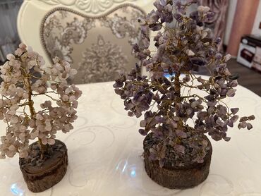 декор цветы: Деревья счастья из натур камней Индия