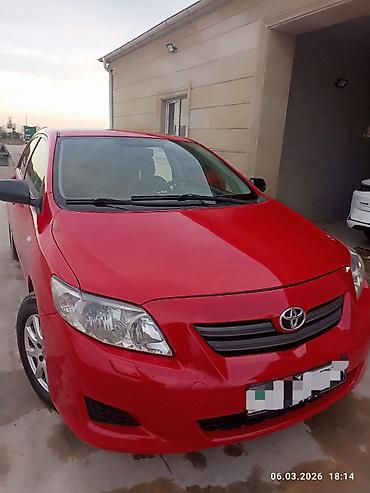 Транспорт: Toyota Corolla: 1.4 л | 2008 г. Седан — 8