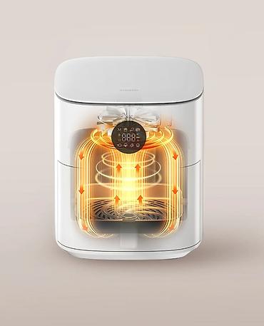 azcomp electronics: Xiaomi Air Fryer 6.5L White (BHR084KGB) Xiaomi Air Fryer 6.5L — 2