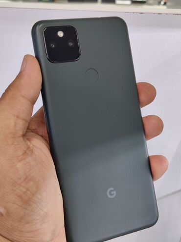 купить ноутбук в бишкеке недорого: Google Pixel 5, Б/у, 64 ГБ, цвет - Серый, 2 SIM