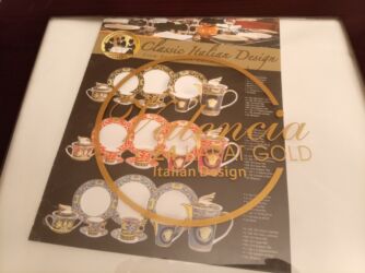 Qab-qacaq və mətbəx ləvazimatlarının alışı: Valencia-24 Karat Gold (italian Design) Orjinal sertifikatı İtalian — 9