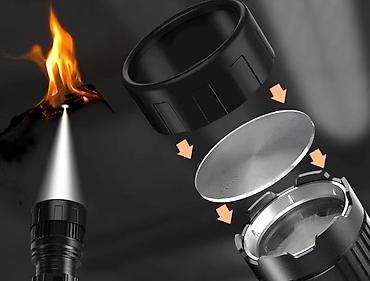 Другие комплектующие: Фонарик LED с мощным оккумулятором новый. 48000маh корпус полностью — 2