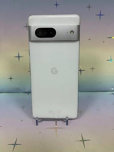 Мобильные телефоны: Google Pixel 7, Б/у, 128 ГБ, цвет - Белый, eSIM — 1