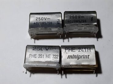 Zvučnici i stereo sistemi: Kondenzatori RIFA 2,2uf, 2uF, 1uF, 0,33uF -250V Vrhunski kondenzatori — 6