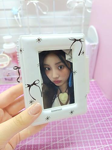 gozel gül sekilleri profil ucun: Mini foto albom – “Binder ” dizaynı - Rəng: ağ, üzərində qara — 3