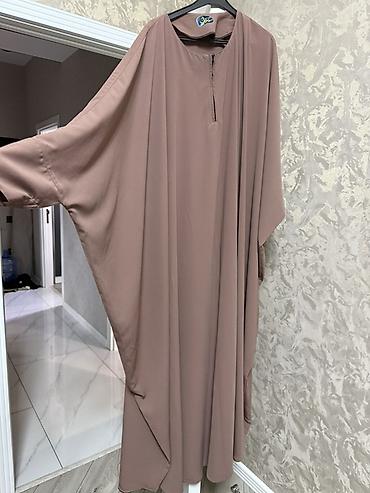 Tünd toz rəngində qadın abaya/kisə kəsimli geyim - Model lalafo.az -da Tünd toz rəngində qadın abaya/kisə kəsimli geyim - Model