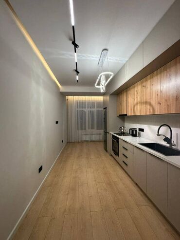 квартиры в канте продажа: 2 бөлмө, 75 кв. м, Элитка, 11 кабат, Евроремонт