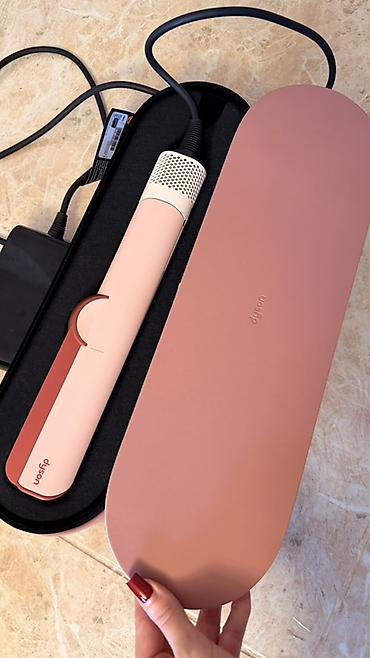 iron magic milk: Dyson Airstrait saç düzləşdiricisi – xüsusi çəhrayı/terracotta rəngdə — 2