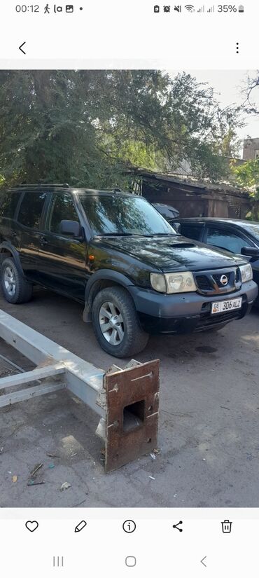 т3 транспортер: Nissan Terrano II: 2003 г., 2.7 л, Механика, Дизель, Внедорожник