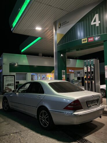 жабры на капот: Mercedes-Benz S-Class: 2000 г., 3.2 л, Типтроник, Бензин, Седан