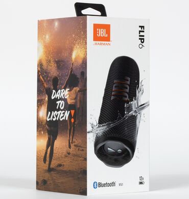Аудиотехника: 🔊 JBL Flip 6 Bluetooth колонкасы – Ырда, Жаша, Эркин бол! 🌊 Сууга