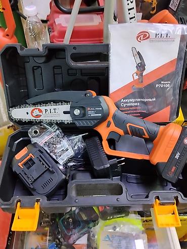 Аккумуляторный сучкорез P.I.T P70106 Компактная цепная мини-пила для lalafo.kg да Аккумуляторный сучкорез P.I.T P70106 Компактная цепная мини-пила для