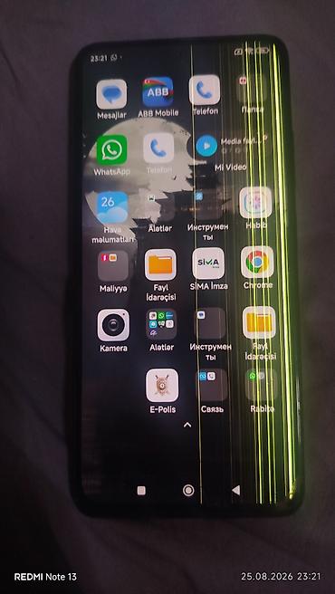 redmi note 5 ekran: Xiaomi Redmi Note 13 (5G) – mavi rəng Texniki xüsusiyyətlər: - 6.67" — 2