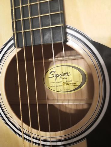 Гитары: Акустическая гитара Squier by Fender SA-150 (серийный номер — 2