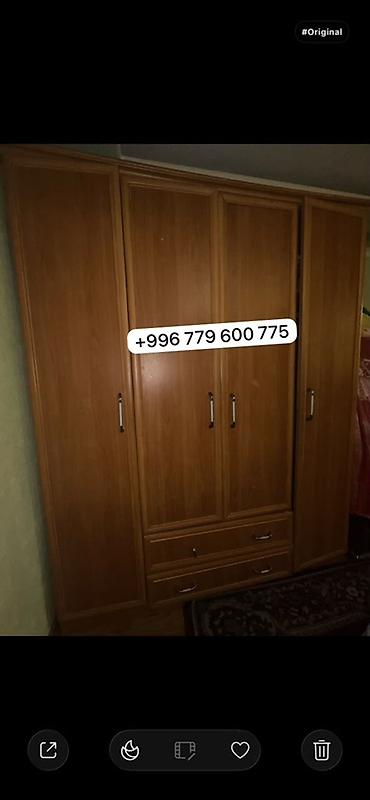 Спальный гарнитур, классический стиль, цвет теплый орех. Состав: - at lalafo.kg Спальный гарнитур, классический стиль, цвет теплый орех. Состав: -