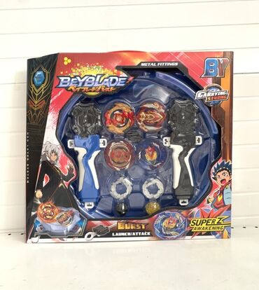 музыкальные барабаны: Набор Beyblade Burst "Super Z Awakening" с металлическими элементами и