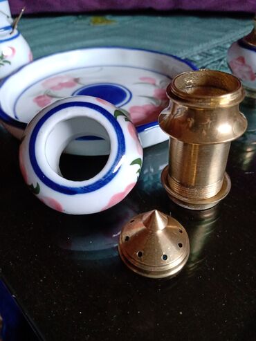 Kuhinjski setovi: Set nov za zacine,rucni rad,rucno oslikan sa Tajlanda — 5