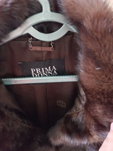 Шубы: Prima donna норковоя шуба свет коричневый размер 42-44кийгендерге