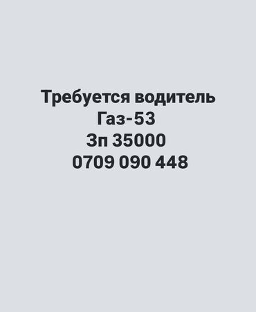 работа со своей машиной: Талап кылынат Атайын техника айдоочусу, Айдоочулук категориясы (D), Тажрыйбасы бир жылдан аз, Толук жумуш күнү, Эркек