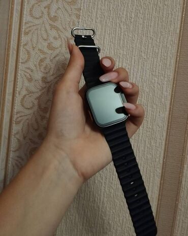 Toy paltarları və aksesuarları: Ağıllı saat Smart Watch 8 Ultra Black.1 il əvvəl alınıb.Satma səbəbim