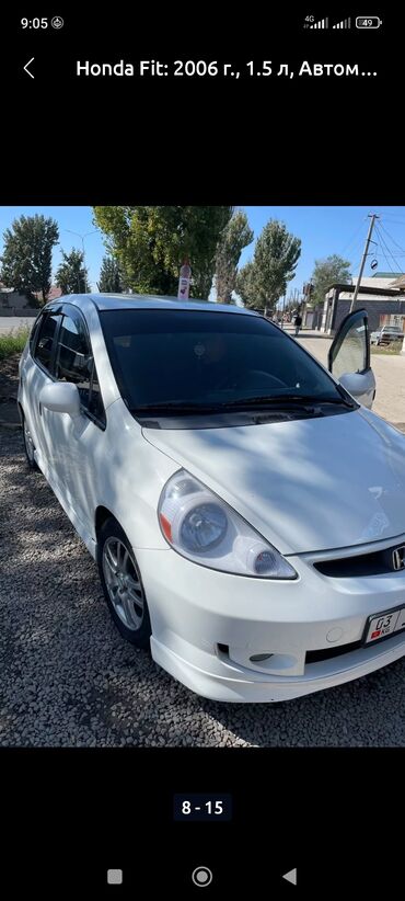 Honda: Honda Fit: 2006 г., 1.5 л, Вариатор, Газ, Хэтчбэк