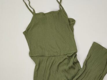 spodnie woskowane bershka: Bershka, Women`s overall, size M (EU 38)