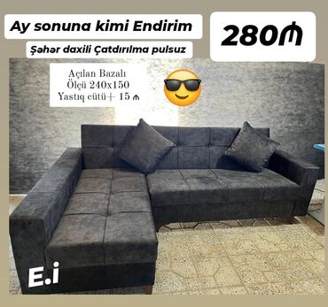 Boşqablar: Künc divan, Yeni