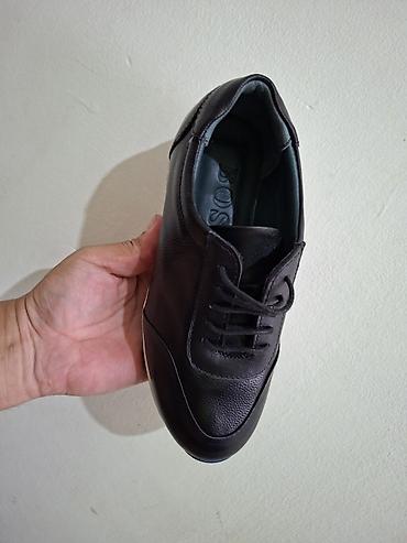 nike dunk: Мужские кожаные полуботинки в стиле casual - Верх: натуральная кожа с — 3