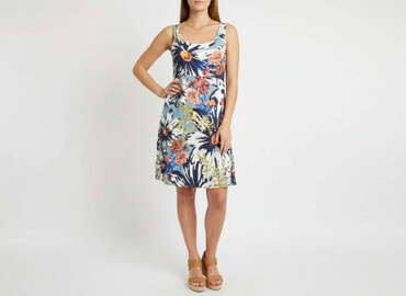 sukienka w kolorze kobaltowym: Sukienka damska, rozmiar S