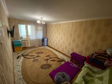 дешевые квартиры в бишкеке купить 2 комнатные: 2 комнаты, 43 м², 104 серия, 3 этаж, Косметический ремонт