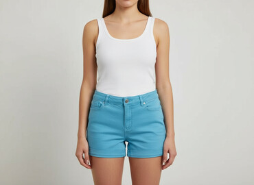 krótkie spodenki tommy hilfiger allegro: Cropp, Shorts for women, size S