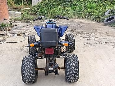 daewoo damas kredit: ATV / Kvadrovelosiped – mavi rəng - 4 təkərli off-road kvadro, ön — 6