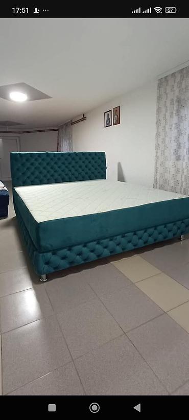 antiques: Boxspring krevet sa uzglavljem – moderni dizajn i udobnost - Tip — 4