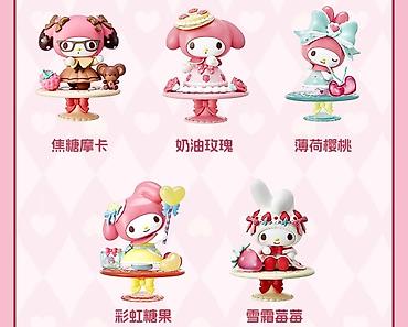 dunya xertesi: Оригинальная фигурка Miniso - My Melody Afternoon Tea Party series — 7