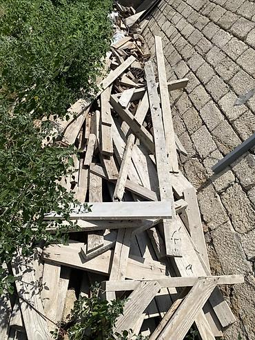 mis samovarlar: Taxta materialları – müxtəlif ölçülü dirəklər və lövhələr, 1 kubdan — 1