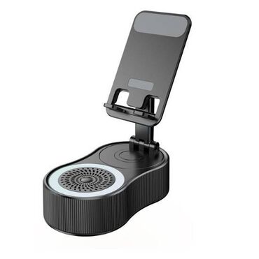 телефон держатели: Портативная складная зарядная док-станция с HIFI звуком для мобильных