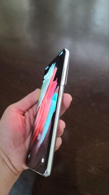 оборудование для ремонта телефона: Samsung Galaxy S21 Ultra 5G, Колдонулган, 256 ГБ, түсү - Күмүш, 1 SIM