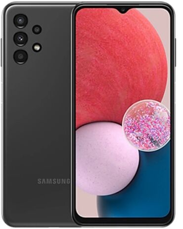 samsung c7 qiymeti: Samsung Galaxy A13, 128 GB, rəng - Qara, Barmaq izi