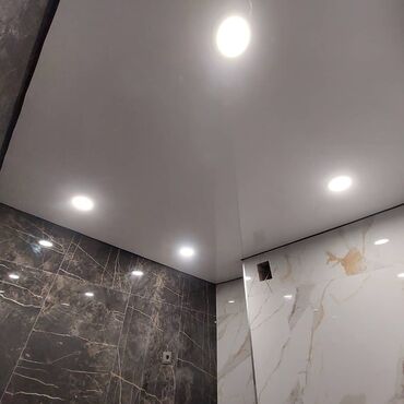 Натяжной потолок: Натяжной потолок Глянцевое, Матовое, 3D потолки Монтаж, Бесплатная консультация, Бесплатный замер — 4