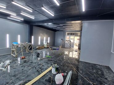 Duş kabinaları, arakəsmələr: Mərmər dizaynlı sanitar qovşaqların tam təmiri və yığılması xidməti — 10