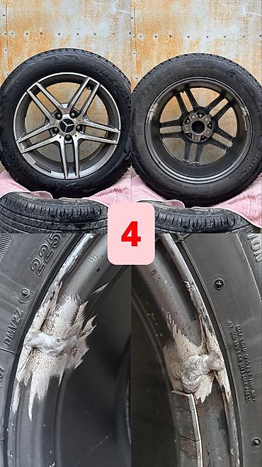 шины бу 17: Колеса в сборе 225 / 60 / R 17, Зима, Б/у, Комплект, Легковые, Литые, отверстий - 5 — 6