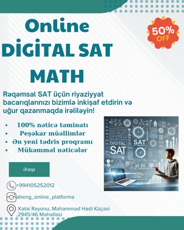 berberlik kursu: 🌟 Digital SAT Math: Riyaziyyat Dünyasında Sənin Zəfərin! 🌟 Gələcəyini