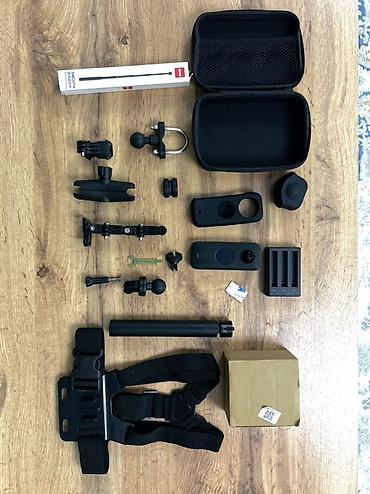 meta quest: Экшн‑камера 360° Insta360 ONE X2 с комплектом аксессуаров. Основные — 7