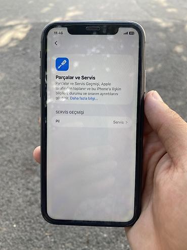 apple notebook: IPhone 11, 128 GB, Qara, Face ID — 8